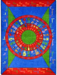 Joy Carpets Kid Essentials Play On Words Multi